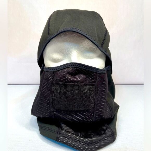 BALACLAVA SKI MASK BLACK HOOD COLD WEATHER WINTER FACE MASK WITH SUN PROTECTION - Picture 1 of 6